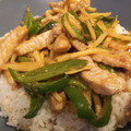 まぃ0611's cooksnap of when they made 青椒肉絲⁈ 筍とピーマンの豚味噌炒め.
