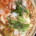 ﾌﾞﾚﾝﾀﾞ's cooksnap of when they made 酒粕 甘辛 キムチ鍋♡発酵パワー.