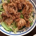 フランクフルトJr's cooksnap of when they made しゃぶしゃぶ肉で焼き肉丼！.