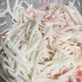 べクーべ's cooksnap of when they made 大根カニかまサラダ☆10分かからず簡単！.