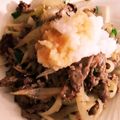 クックLLOTI0☆'s cooksnap of when they made 牛肉のにんにく風味☆おろしぽん酢がけ.