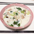 S72☆'s cooksnap of when they made 豚肉と青梗菜のミルクスープ.