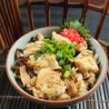 プニのふ04's cooksnap of when they made お酒の〆に♥️鶏の生姜炊き込みご飯♪.