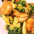 lalala11's cooksnap of when they made ブロッコリーと海老のオーロラソース炒め.
