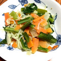 seka854's cooksnap of when they made 白滝と小松菜人参大根炒め※塩かほんだし味.