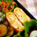 annnnn's cooksnap of when they made お弁当・朝食に♡簡単なめたけ入り卵焼き.