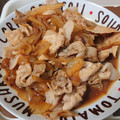 Ｔａｃｈｕ's cooksnap of when they made 豚バラと玉ねぎの生姜焼き.