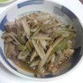 きょんまさ's cooksnap of when they made 繊維たっぷり♪葉ごぼうの煮物.