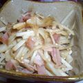 まぶたん's cooksnap of when they made ごぼうとベーコンのごまダレきんぴら.