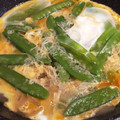 huu_ka's cooksnap of when they made 絹さやと玉ねぎの卵とじ.