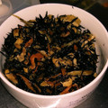 くりりん３'s cooksnap of when they made 生ひじきと鶏肉と旬野菜の炒めもの.