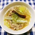 ﾁｲﾁｬﾝﾏﾏ's cooksnap of when they made 白菜とはるさめ☆食べるスープ.