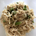 Papatudo's cooksnap of when they made 切り干しとツナと絹さやのサラダ.