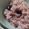 まそら0119's cooksnap of when they made 赤そら豆ごはん.