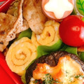 ハリーだよ☆'s cooksnap of when they made 【簡単】キャラ弁 おかず くるくる卵焼き.