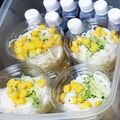 ままひまお's cooksnap of when they made 運動会やお弁当にサラダそうめん♪.