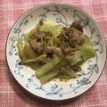 ヴィオレタ's cooksnap of when they made 酸っぱ旨い♡豚肉とキャベツの梅肉炒め.