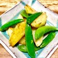 にきけん's cooksnap of when they made スナップエンドウとじゃがいも柚子胡椒炒め.