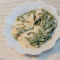 stav's cooksnap of when they made スナップエンドウ のアンチョビマヨ.