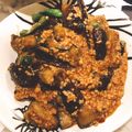 こば♡'s cooksnap of when they made 自家製鶏そぼろで簡単ナスのピリ辛炒め.