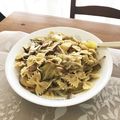 pagu095's cooksnap of when they made ごぼうとさつまいものクリームパスタ.