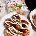 ティグス's cooksnap of when they made たこ焼き機でネギチーズ焼き.