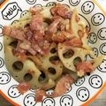 zu87's cooksnap of when they made ベーコンとれんこんの醤油バター.