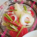 yuuuuuushi's cooksnap of when they made 簡単 トマト カルパッチョ風.