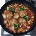 クックAUTNHY☆'s cooksnap of when they made 調味料４つで簡単ソース！煮込みハンバーグ.