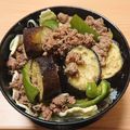 夜盗エメラルド's cooksnap of when they made 挽き肉、茄子とピーマンで旨辛味噌丼.