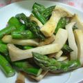 myukitty's cooksnap of when they made アスパラとエリンギのカレー炒め.