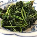 ytss's cooksnap of when they made ウドの葉のごま油炒め.