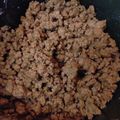 muddler's cooksnap of when they made ジャージャー麺風♪甘辛肉味噌乗っけ素麺.