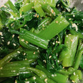 ポッツィ〜0417's cooksnap of when they made つるむらさきのシンプル激ウマお浸し.