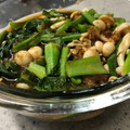 ごめっきー's cooksnap of when they made レンジで簡単☆小松菜ときのこの煮浸し。.