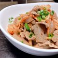 ゆたんぽまま。's cooksnap of when they made 豚肉とこんにゃくのキムチ炒め.