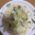 クック05N5RD☆'s cooksnap of when they made 新キャベツとアサリのクラムチャウダー.