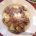 Omamama's cooksnap of when they made 人気のミートソース.