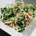 オヤジばばぁ's cooksnap of when they made カイワレカニかまコールスロー.