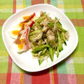 マーシ☆'s cooksnap of when they made きゅうり&鶏ささみ&春雨の中華風サラダ.