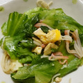 urararara's cooksnap of when they made レタスの卵炒め.