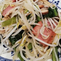 クックTLDS2A☆'s cooksnap of when they made もやしとベーコンとしめじ炒め.