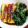 U・R・D's cooksnap of when they made 簡単☆スイスチャードのおひたし.