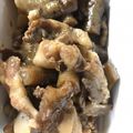 チコぺろ's cooksnap of when they made 豚バラ肉とごぼうのコッテリ時雨煮　圧力鍋.