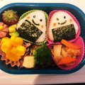ぽんよ☆'s cooksnap of when they made ♡キャラ弁 簡単 おにぎりくん♡.