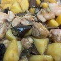 中村五十鈴's cooksnap of when they made ＊鶏とじゃがいもとナスの甘辛炒め＊.
