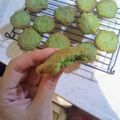 Yukitchens's cooksnap of when they made ほうれん草のクッキー.