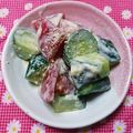 ＊れいぴん＊'s cooksnap of when they made きゅうりとトマトのチーズサラダ♪.