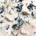 ひりきち's cooksnap of when they made 鶏肉とほうれん草のクリーム煮.