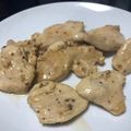 みゅらーk's cooksnap of when they made 簡単♪鶏むね肉のマスタードマヨ醤油炒め.